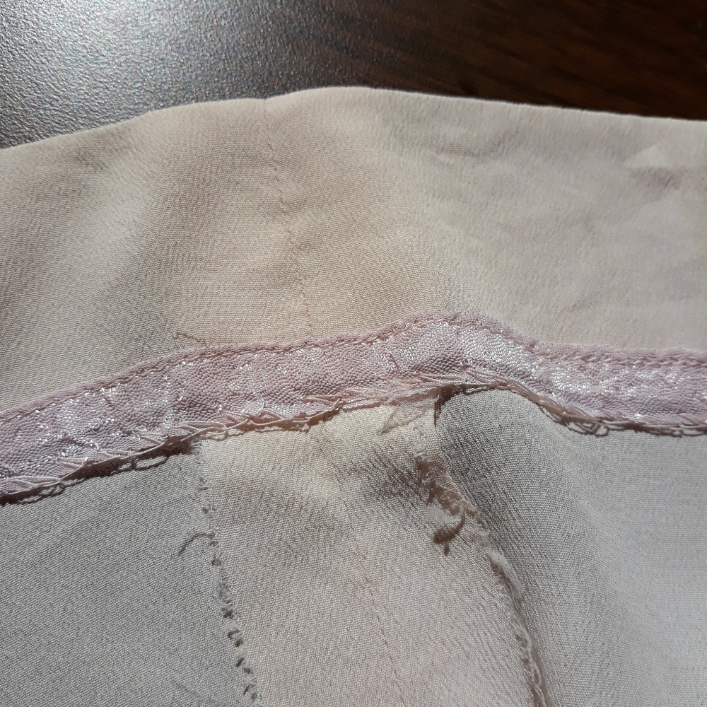 70s Carlye Slip Dress Pink Union Tag Feminine Girly Romantic - Picture 7 of 9